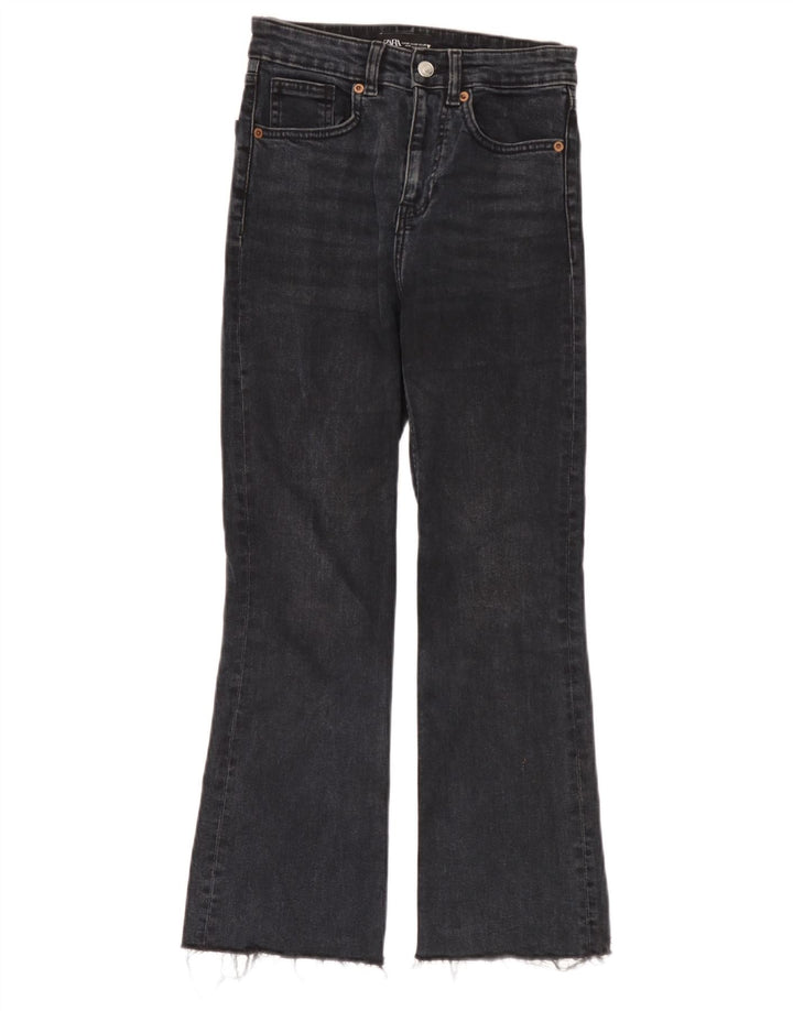Zara Jean évasé pour femme EU 38 Small W28 L26 Noir