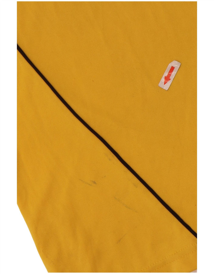 Adidas T-Shirt Homme Haut Large Jaune Polyester