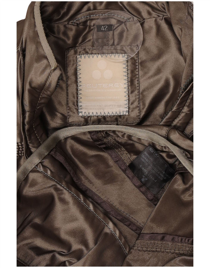PEUTEREY Veste Utility Femme IT 42 Kaki Moyen Polyester