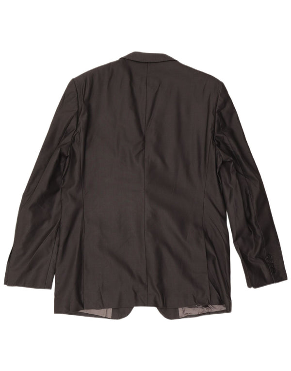 ZARA Veste blazer à 2 boutons pour homme EU 54 XL Gris