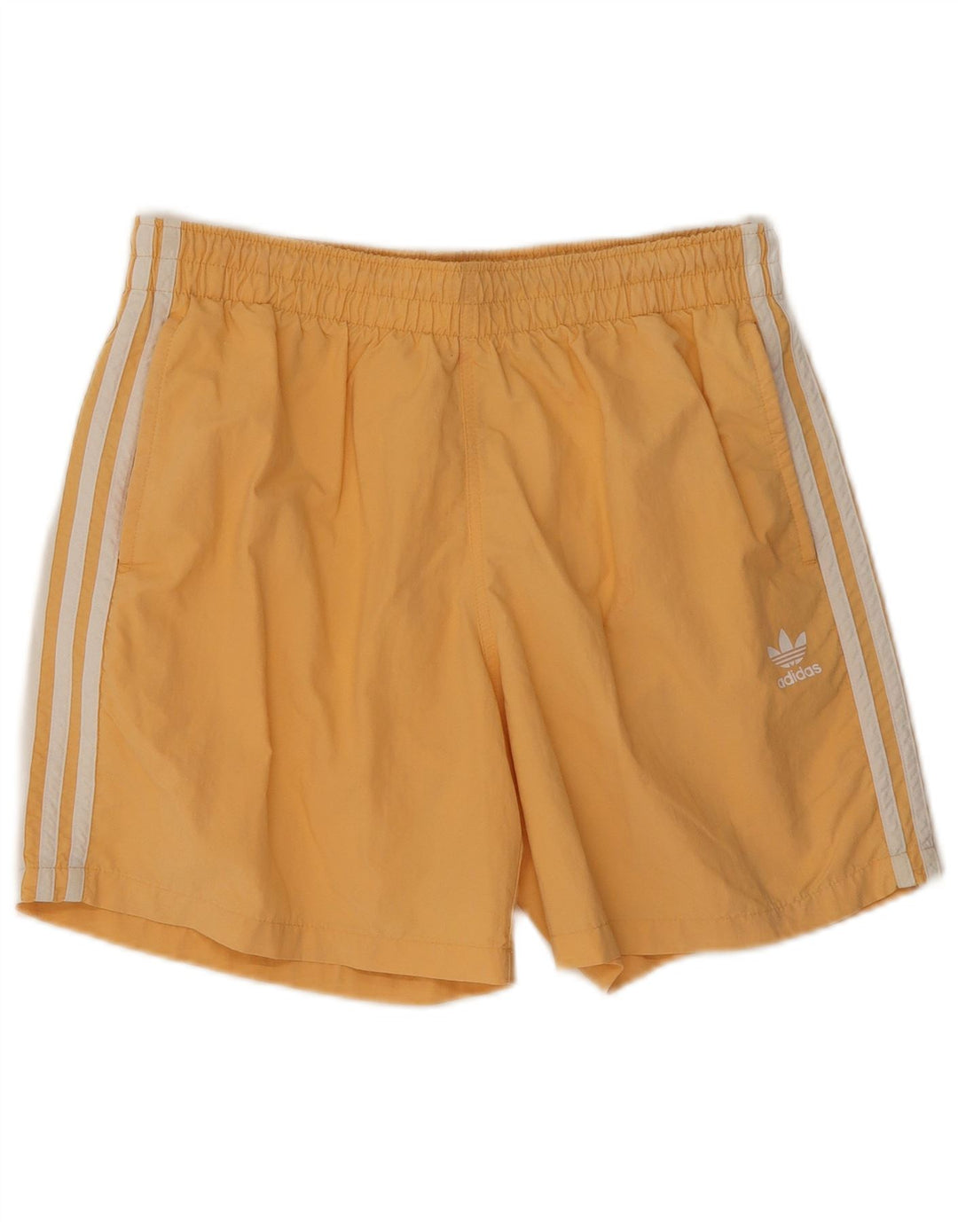 Adidas Short de Sport Homme Orange Moyen Polyamide