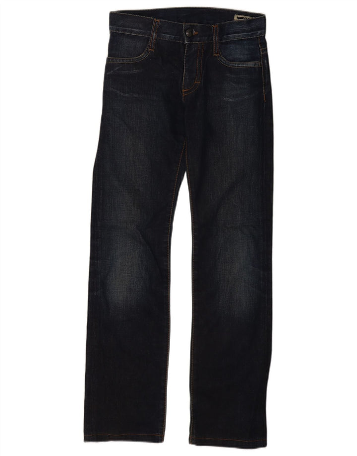 Gas Jean droit femme W25 L30 bleu coton