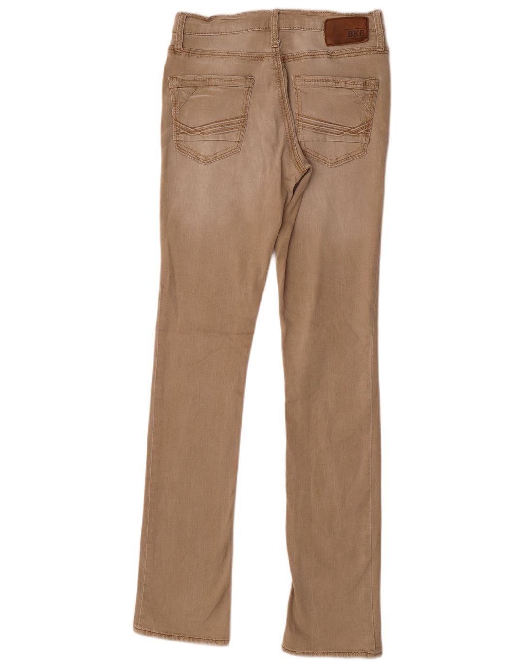 BKE Jean droit femme W30 L34 marron coton