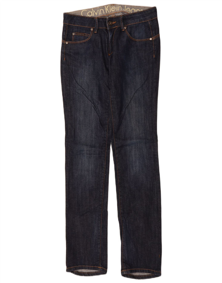 Calvin Klein Jean Slim Femme W30 L33 Bleu Marine