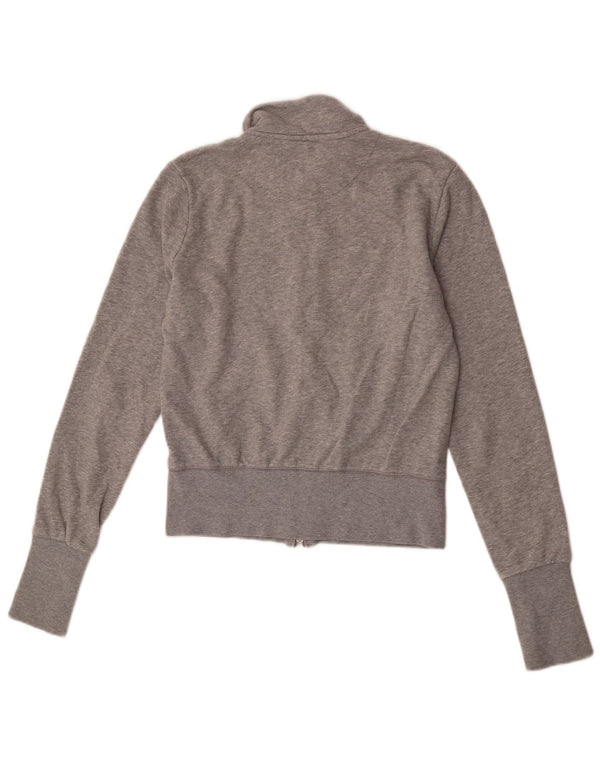 Nike Veste de survêtement pour femme UK 10/12 Gris moyen chiné en coton