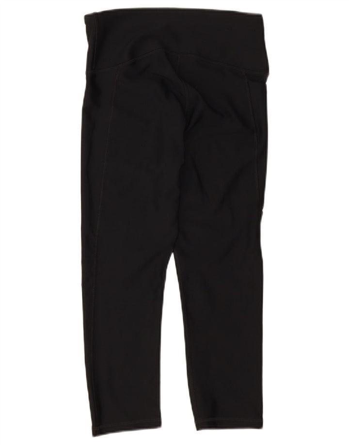 Under Armour Legging Capri Femme UK 8 Small Noir