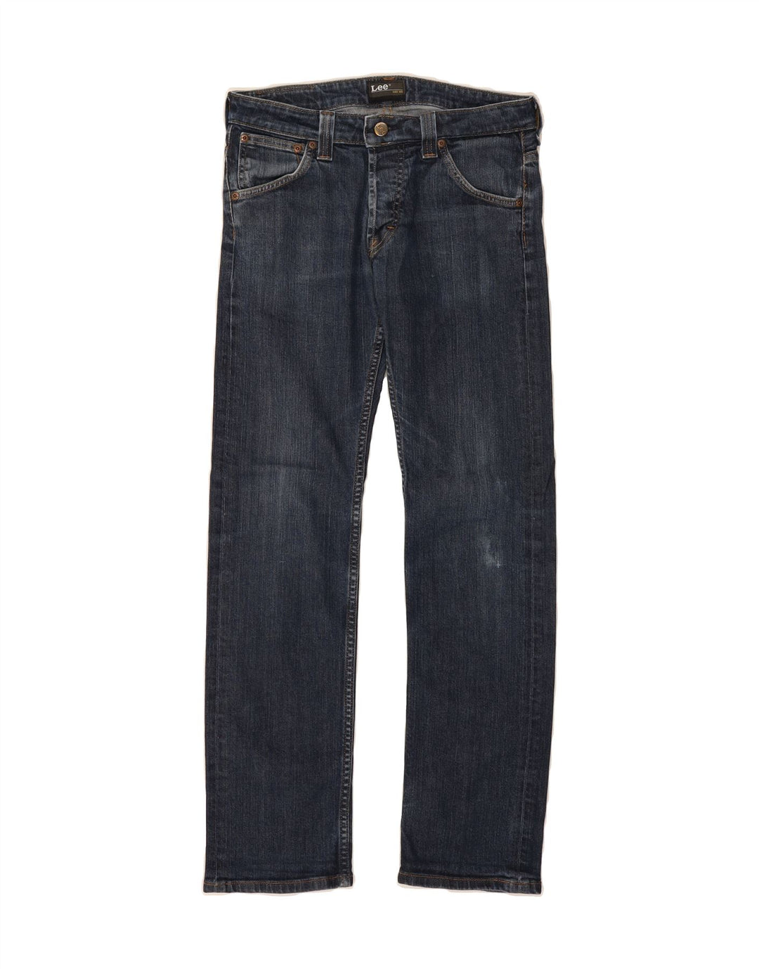 LEE Womens Powell Straight Jeans W31 L29  Blue Cotton Vintage Lee and Second-Hand Lee from Messina Hembry 