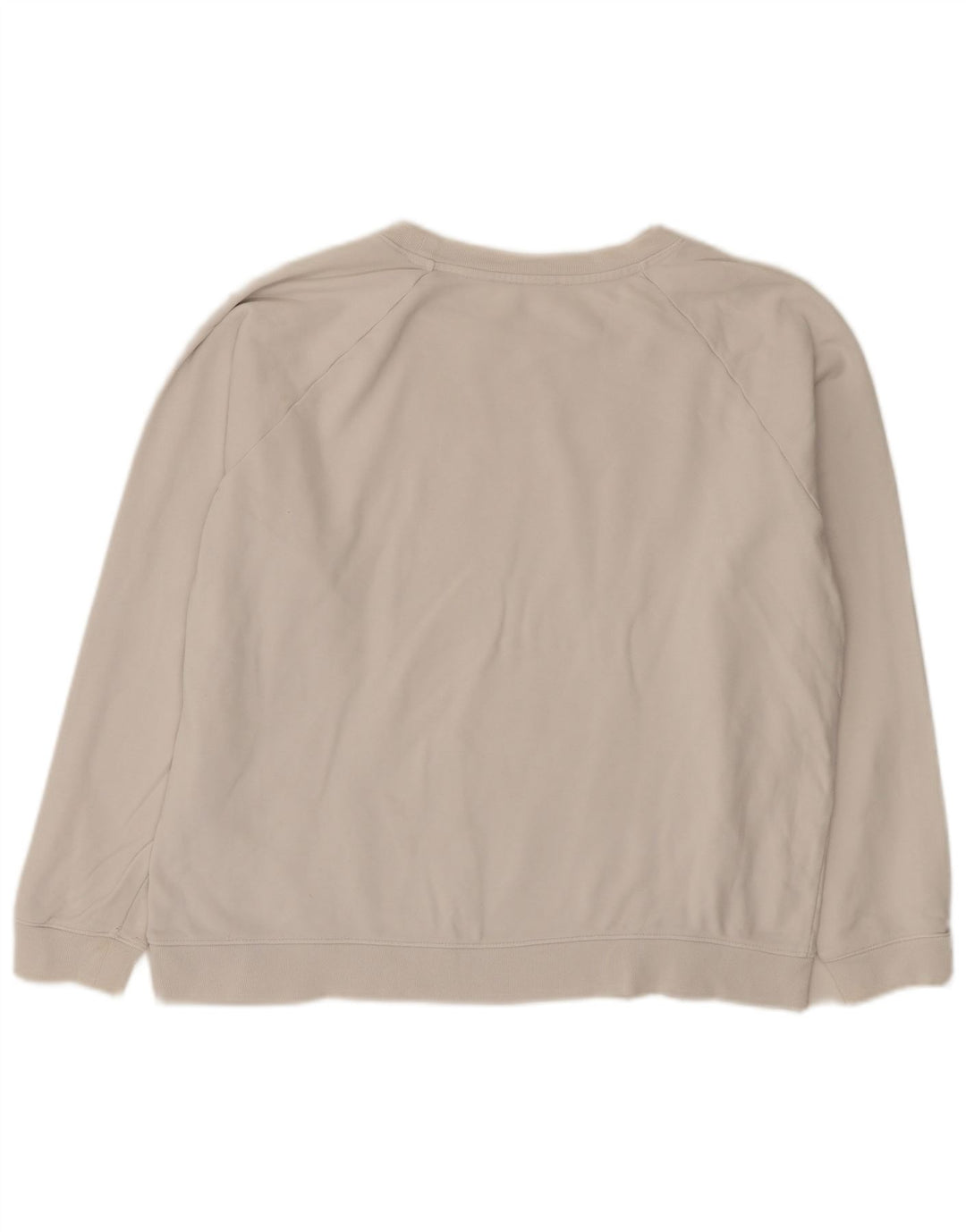 Levi's Sweat-shirt surdimensionné graphique pour femme UK 16 Large Blanc Coton