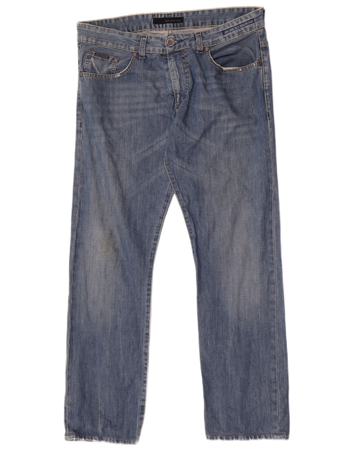 Calvin Klein Jean droit homme W32 L30 bleu coton
