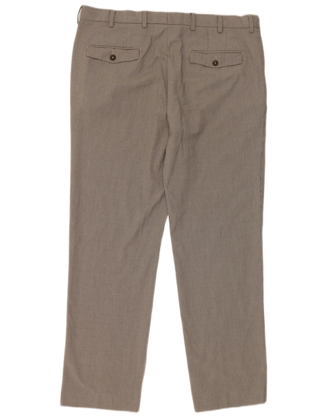 Marks & Spencer Pantalon de costume droit pour homme W38 L31 Gris pied-de-poule