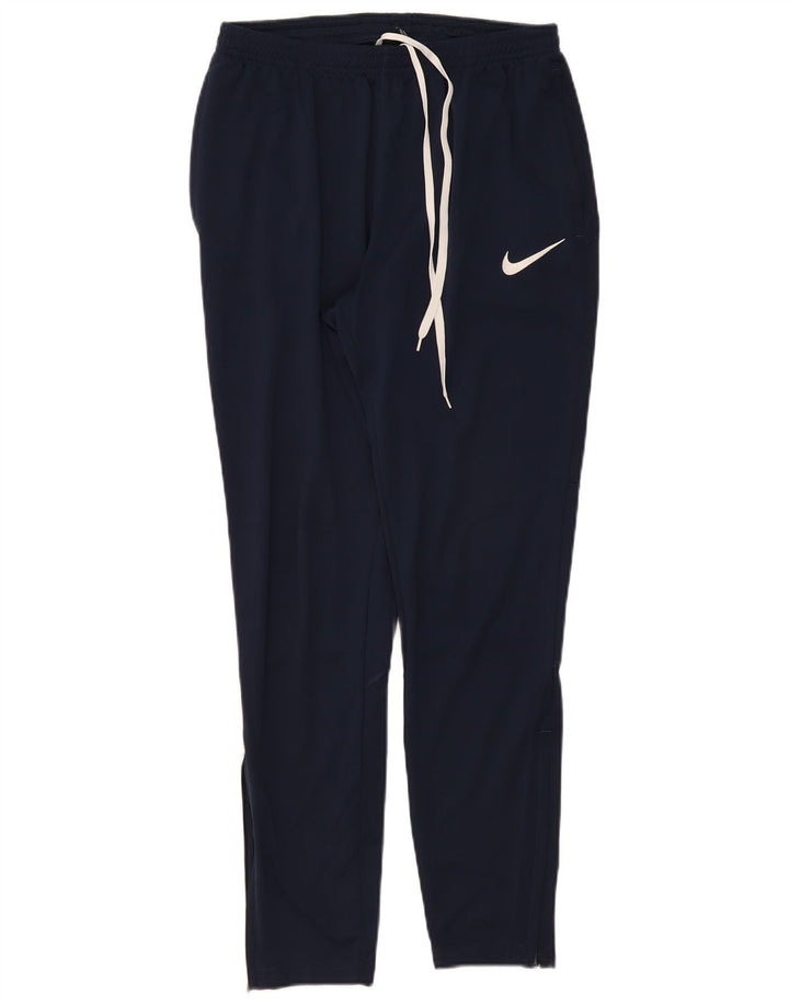 Pantalon de survêtement Nike pour hommes Dri Fit Taille M Bleu marine Polyester