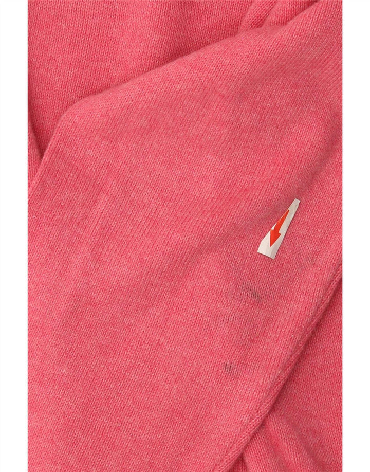 Marks & Spencer Pull Col V Homme Rose Moyen Coton