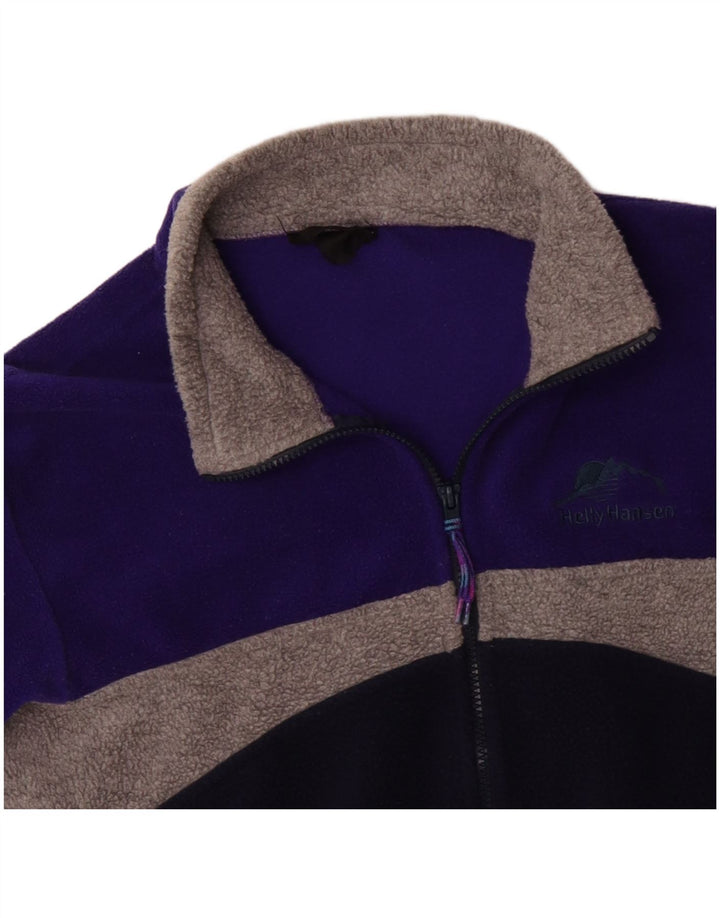 HELLY HANSEN Veste polaire pour homme UK 38 Bleu marine moyen Colourblock