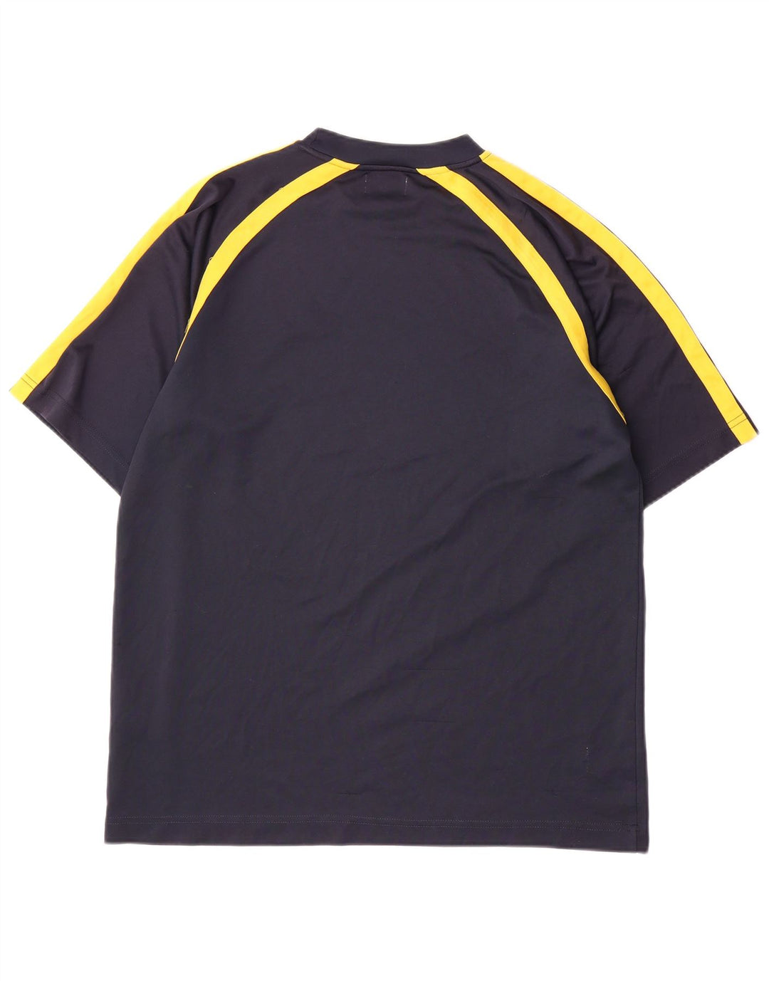 Kappa T-Shirt Homme Haut Large Bleu Marine Colorblock Polyester