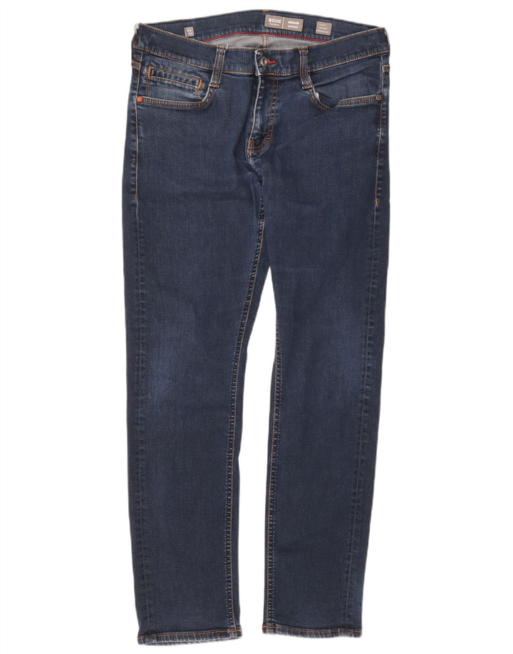 Mustang Jean fuselé Oregon Bootcut Slim Fit pour homme W33 L32 Bleu marine