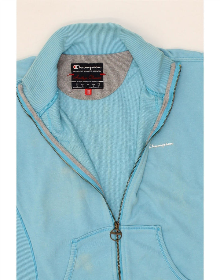 CHAMPION Womens Heritage Classics Tracksuit Top Jacket UK 14 Medium Blue Vintage Champion and Second-Hand Champion from Messina Hembry 