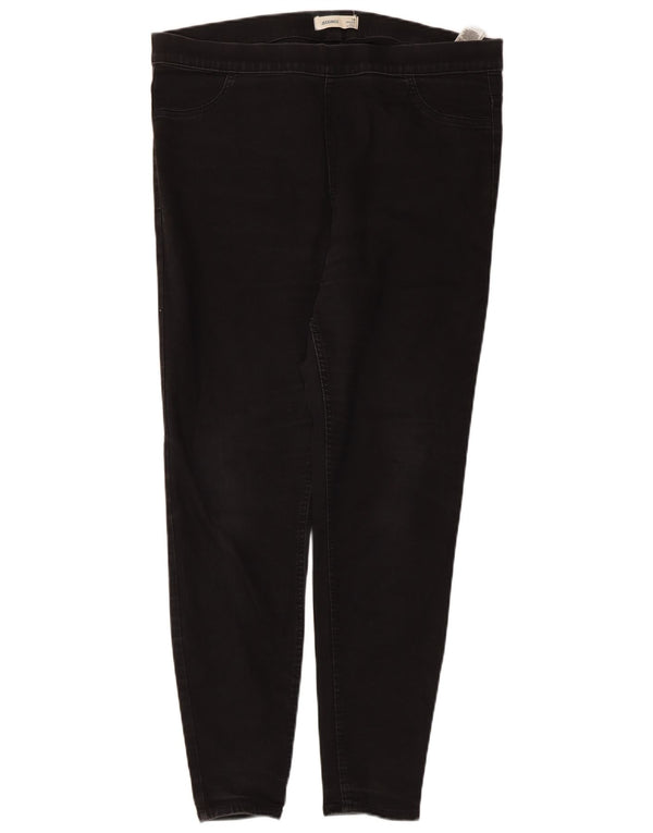 Marks & Spencer Jean Jegging Femme UK 18 XL W34 L27 Coton Noir