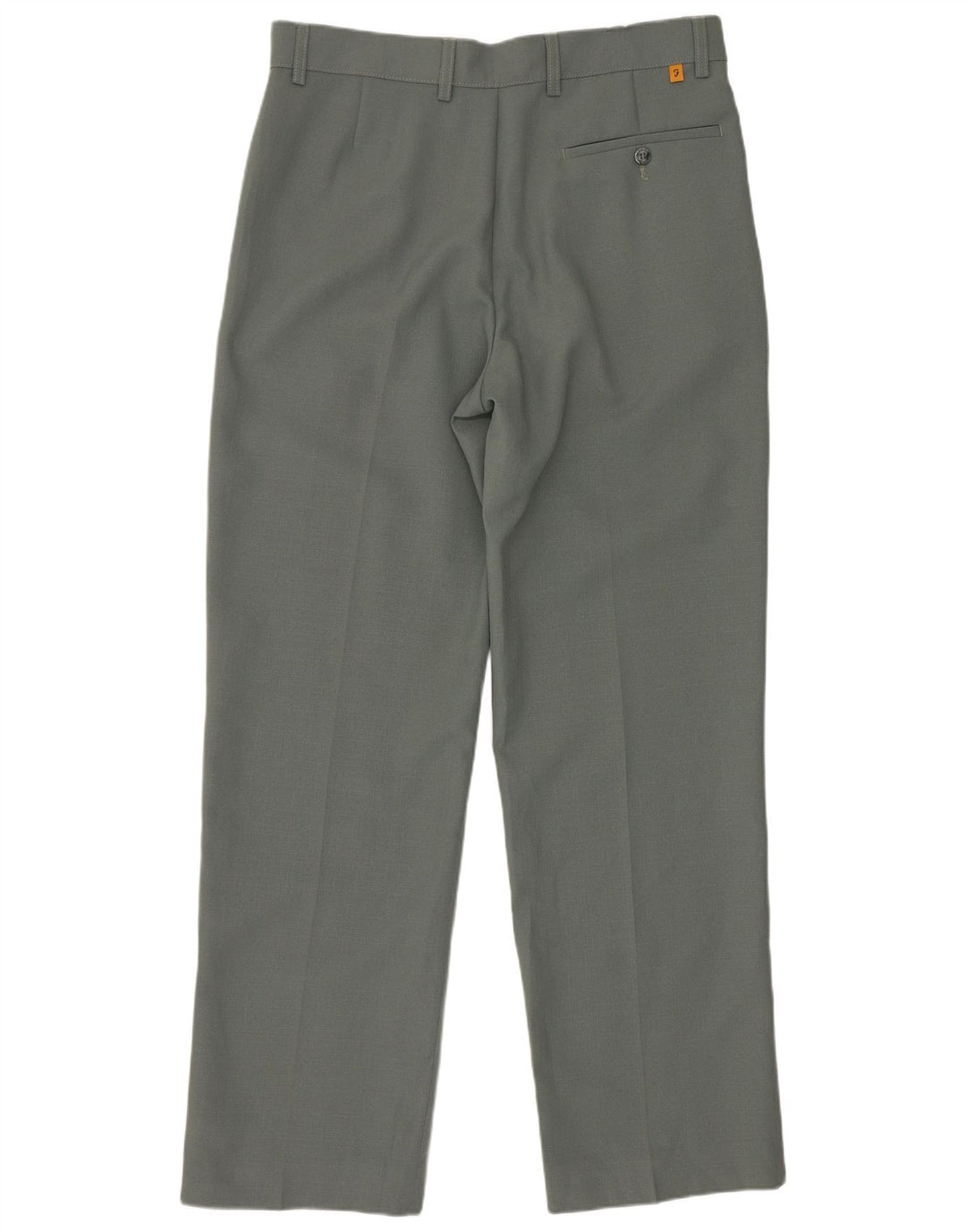 Farah Pantalon décontracté droit femme W34 L31 Vert Polyester
