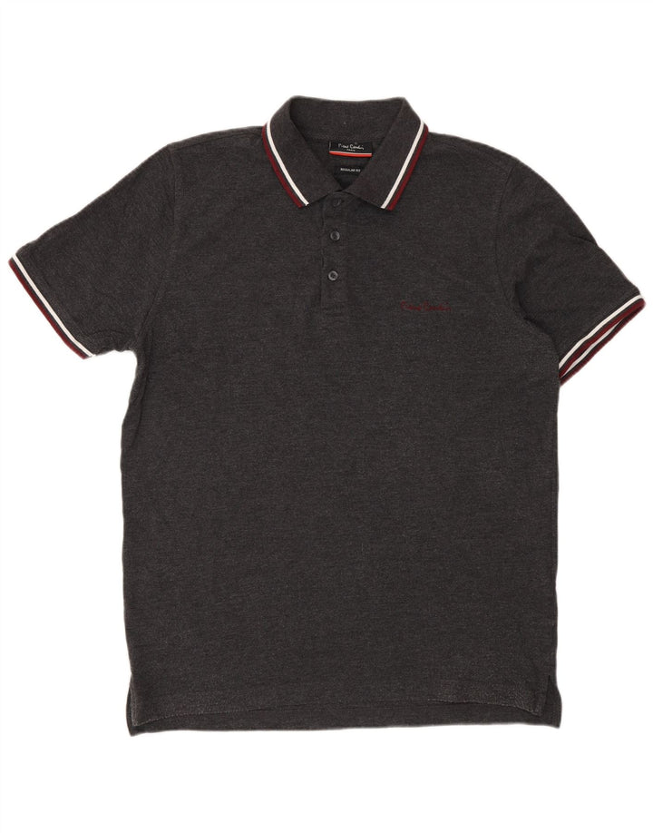 Pierre Cardin Polo Regular Fit Homme Gris Moyen Coton Classique