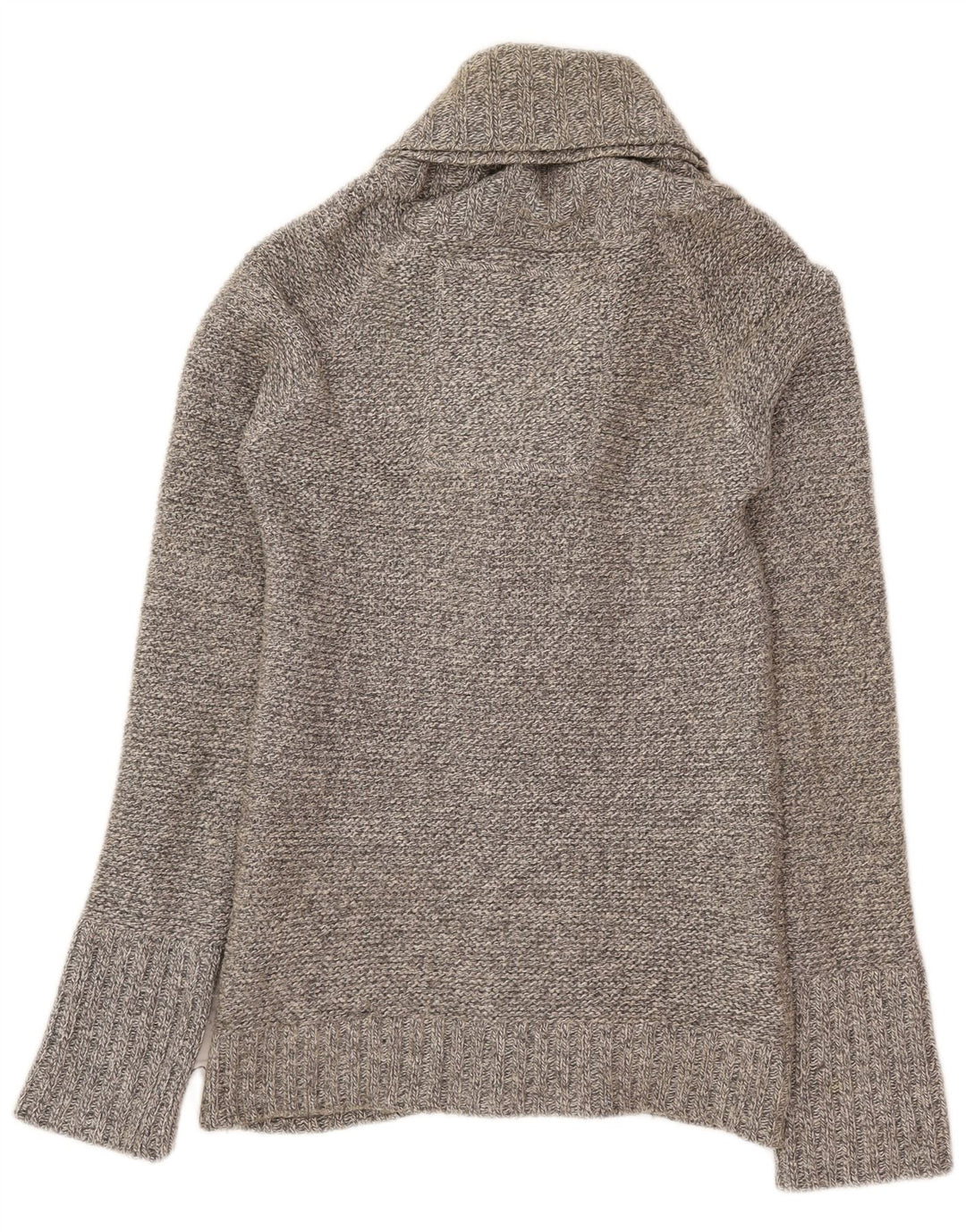 Superdry Cardigan Pull Gris Moyen Coton Homme