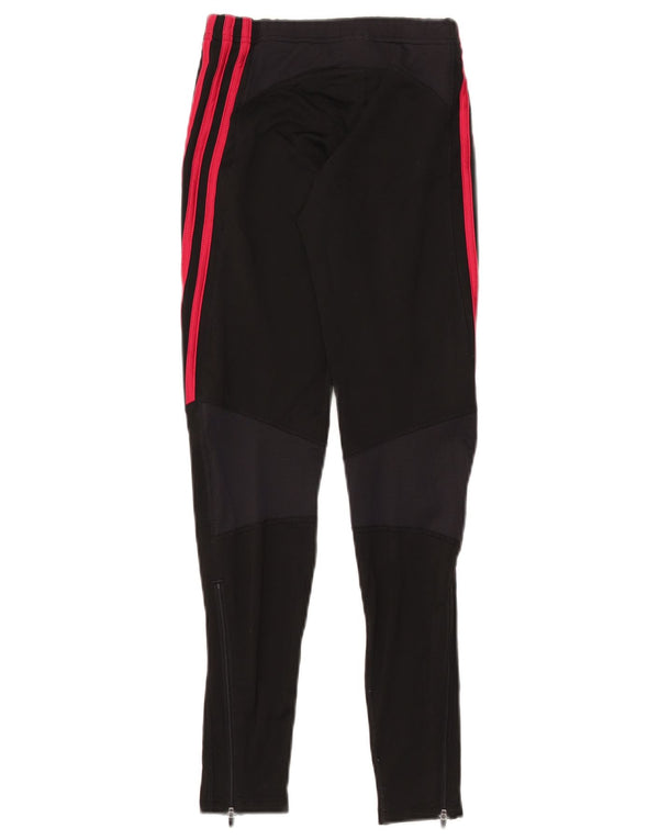 Adidas Leggings Femme UK 10 Petit Noir Polyester