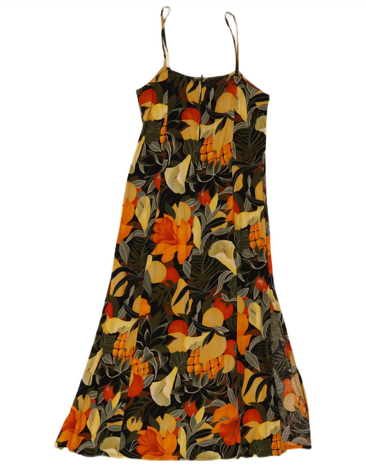 VINTAGE Womens Sundress EU 38 Medium Multicoloured Floral