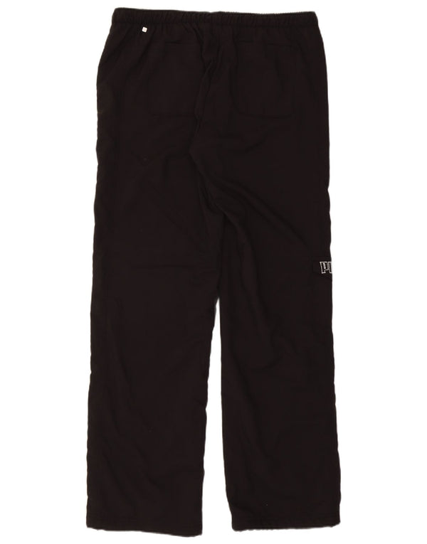 Puma Womens Cargo Tracksuit Trousers UK 16 Large  Black