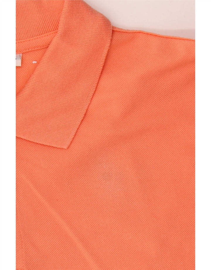 RIFLE Polo Homme Grand Orange Coton