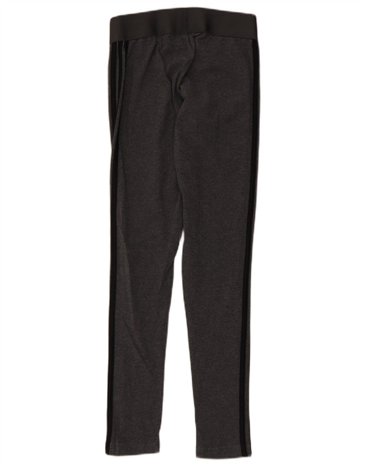 Adidas Leggings Femme UK 8/10 Petit Gris