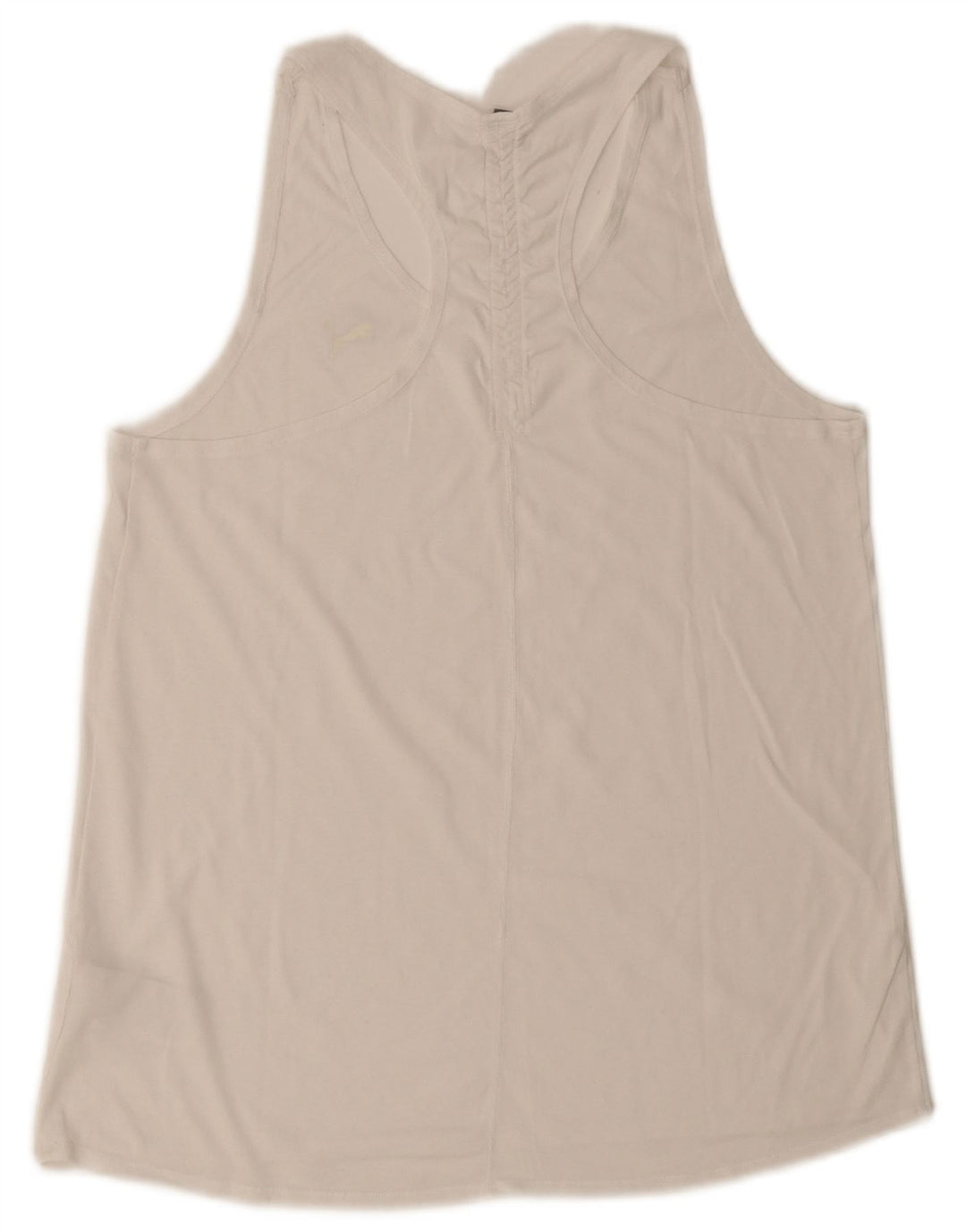 Puma Débardeur Femme UK 12 Medium Blanc Polyester