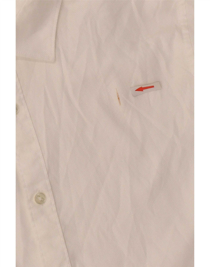 Zara Chemise Slim Fit Homme Large Blanc
