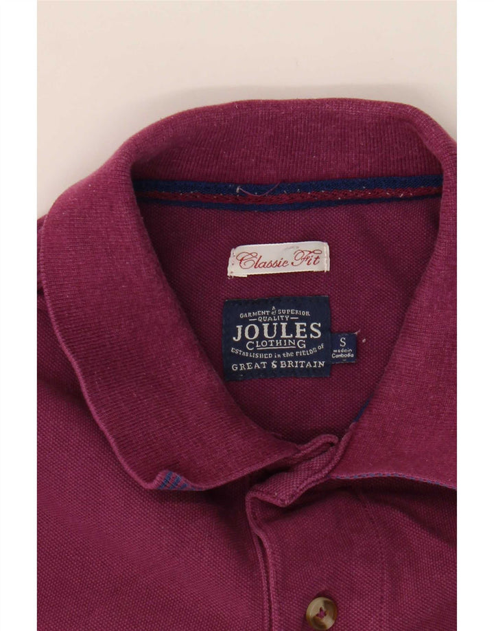 Joules Polo Coupe Classique Homme Violet Petit