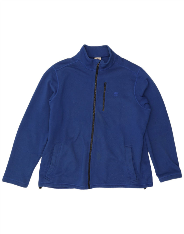 TIMBERLAND Veste de Survêtement Homme XL Bleu Polyester