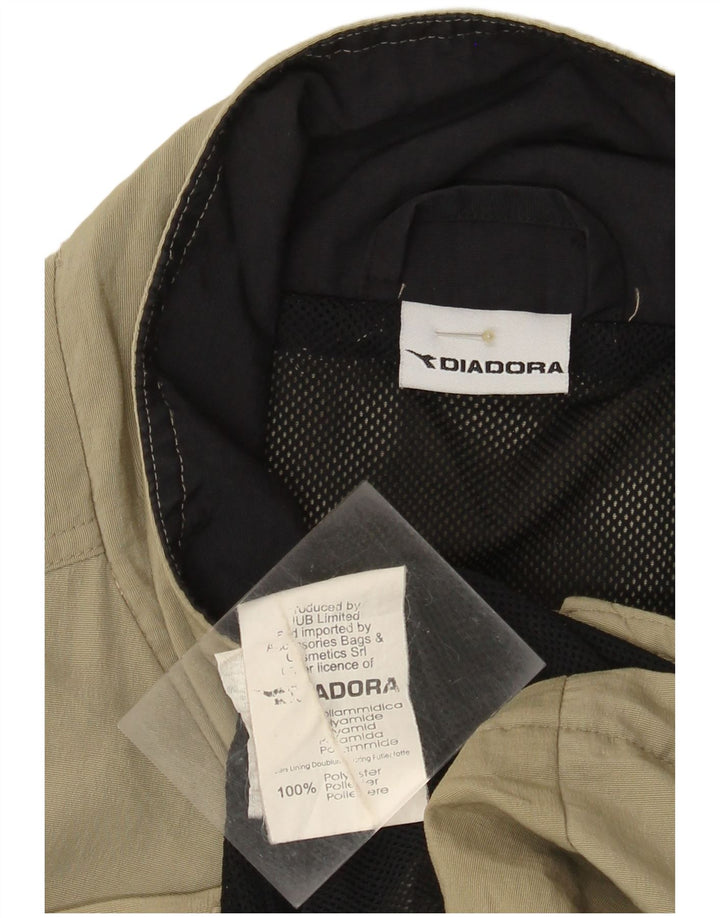 DIADORA Veste de Pluie Homme UK 42 XL Kaki Polyamide