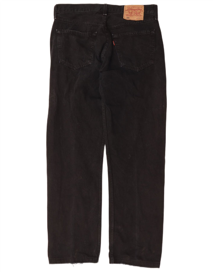 Levi's 501 W32 L29 Femme Noir Coton
