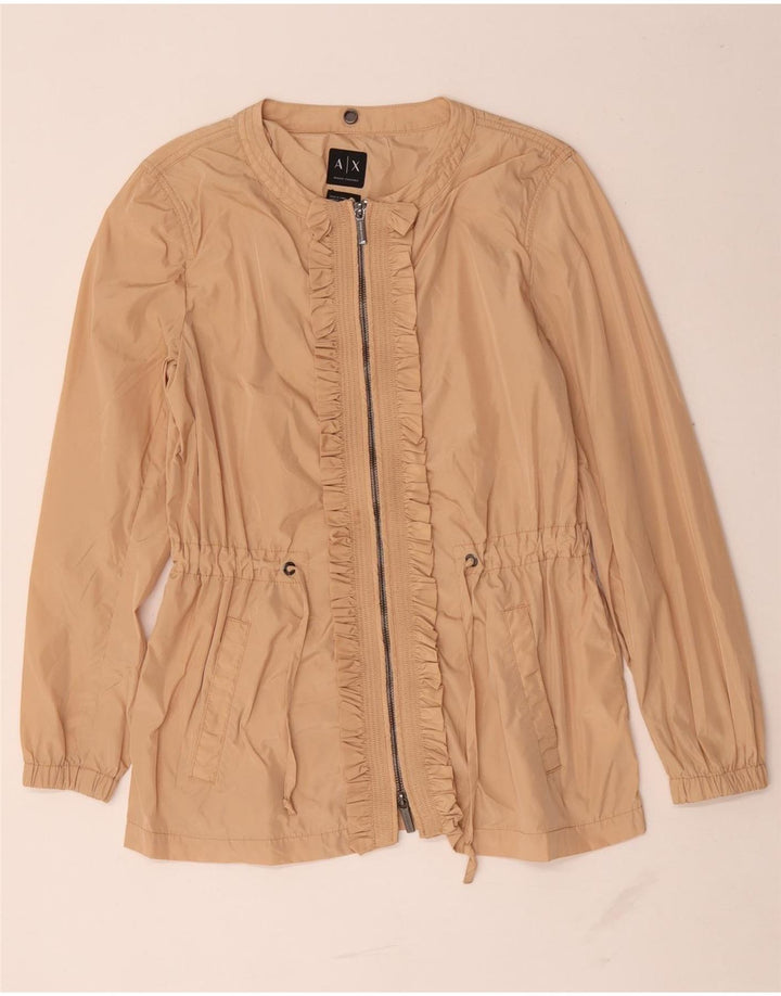 Armani Exchange Veste Femme UK 10 Petit Rose Polyester
