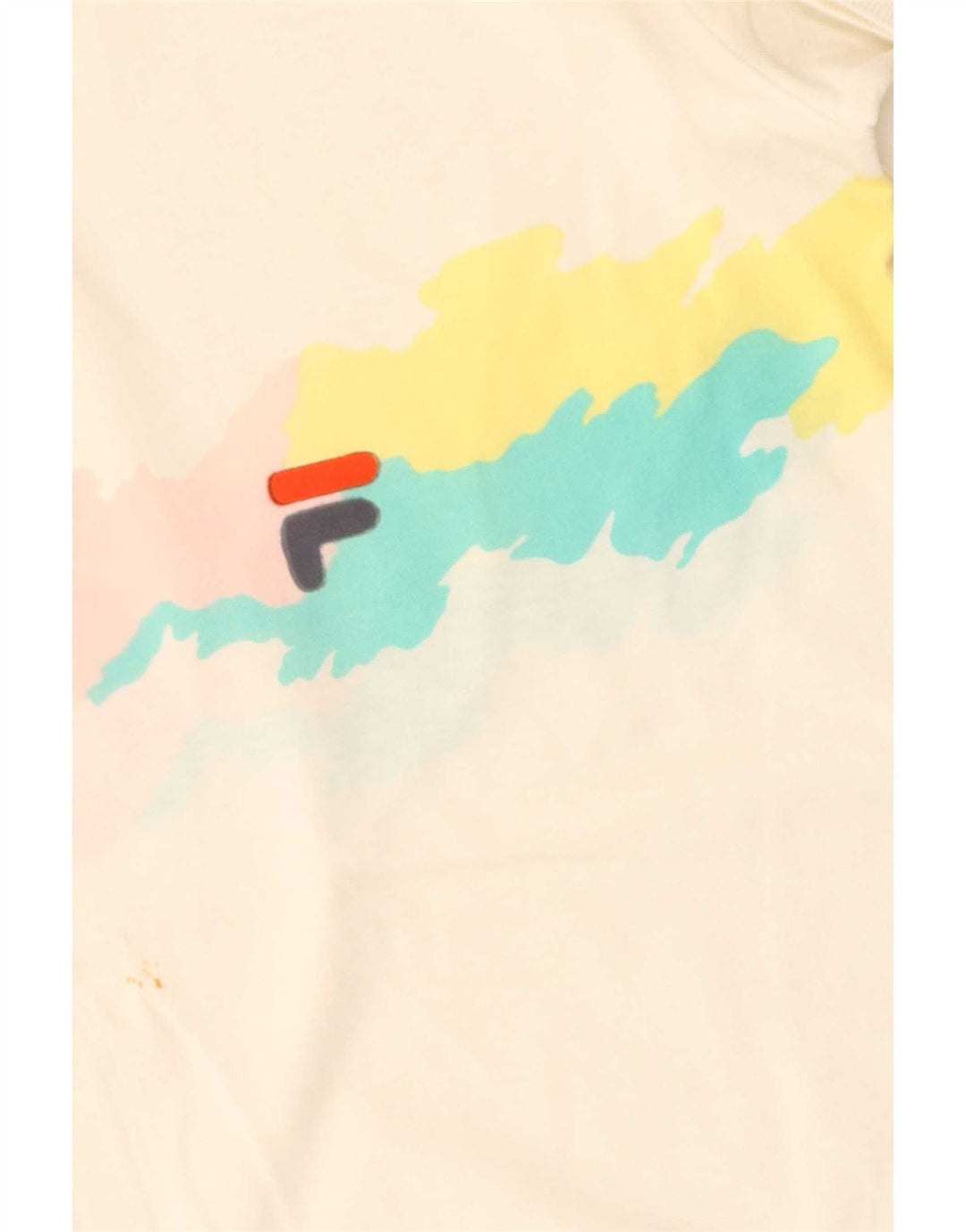 Fila Polo Homme IT 54 XL Blanc Tie Dye