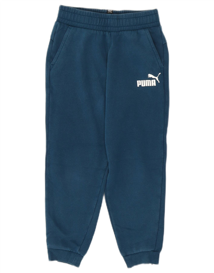 Puma Pantalon de Survêtement Garçon 9-10 Ans Bleu