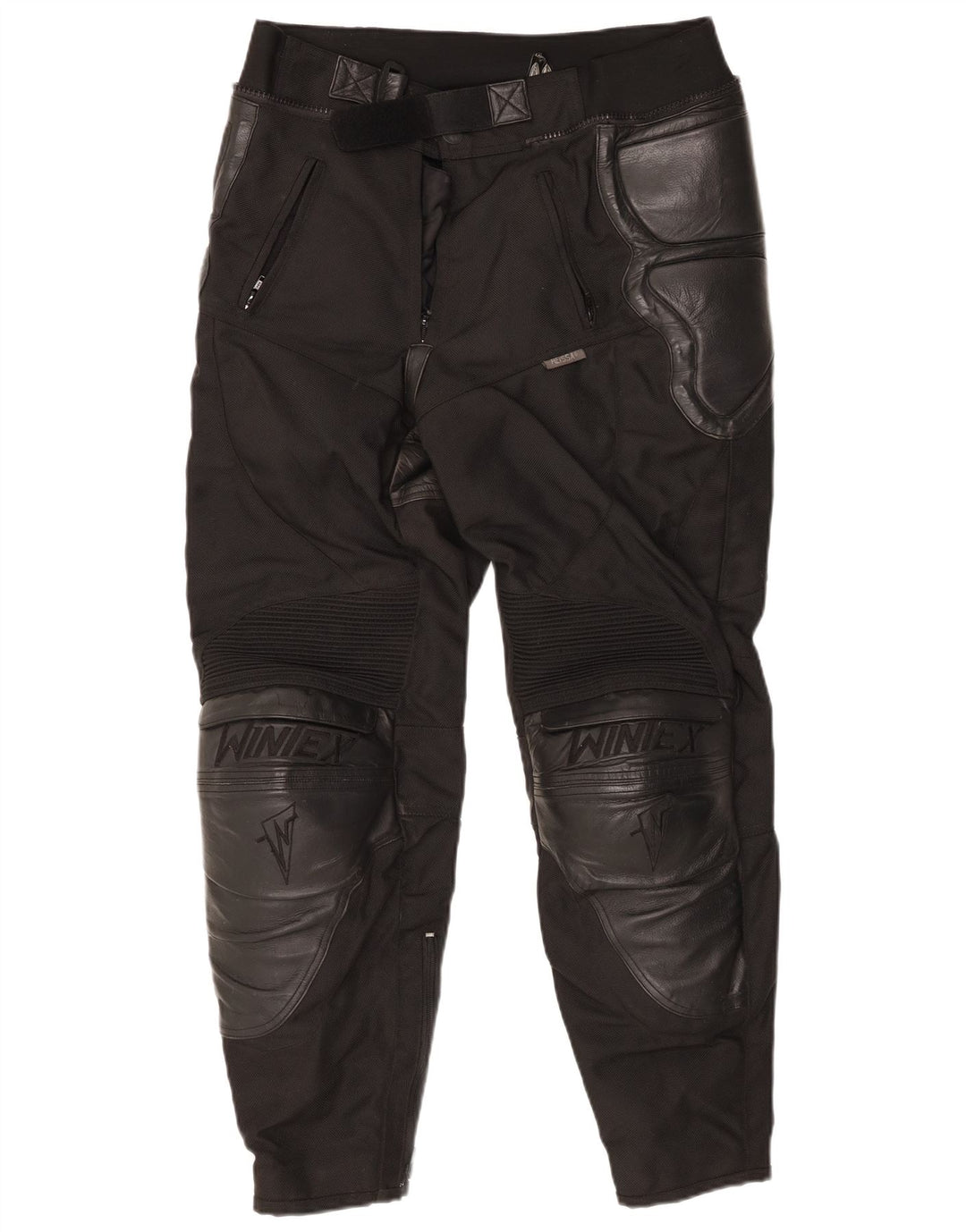 WINTEX Pantalon Moto Racer Fuselé Homme W32 L27 Noir Polyamide