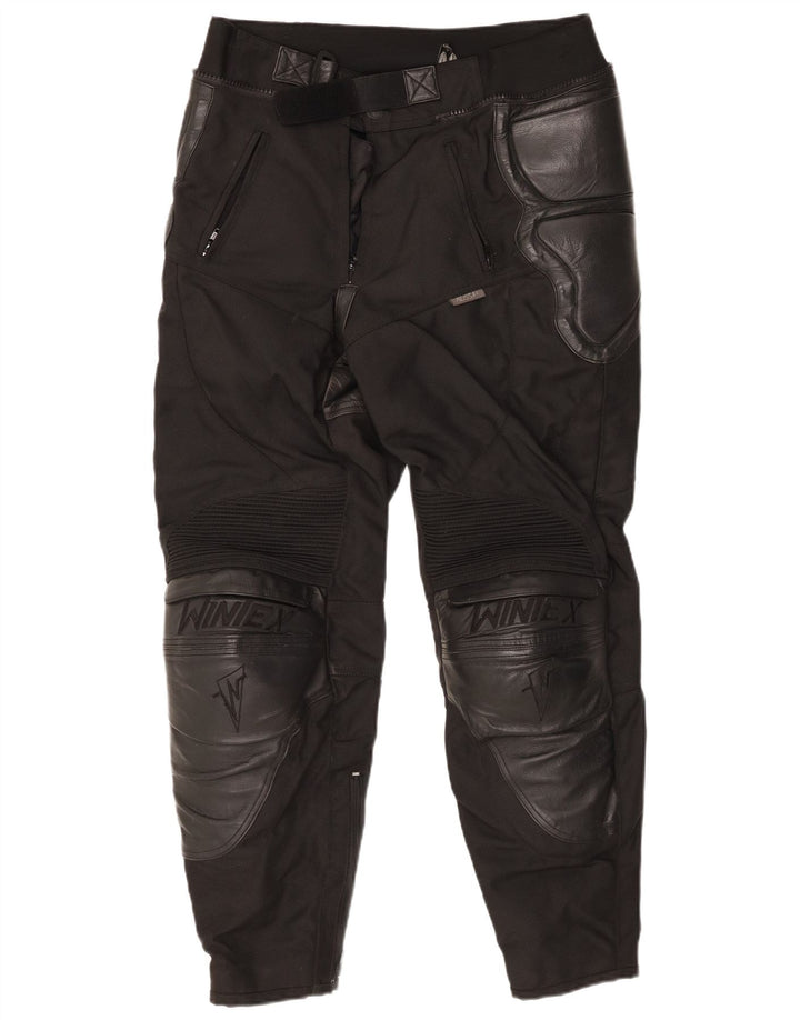 WINTEX Pantalon Moto Racer Fuselé Homme W32 L27 Noir Polyamide