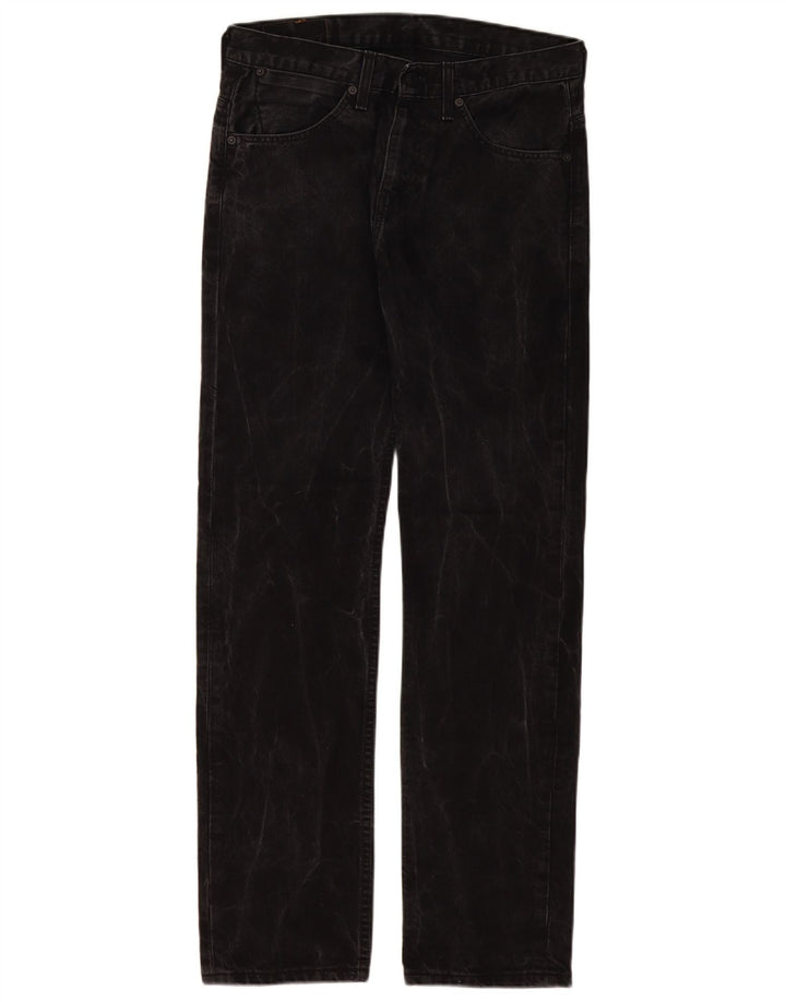 Levi's Jean Droit 504 Homme Noir W30 L32 Coton