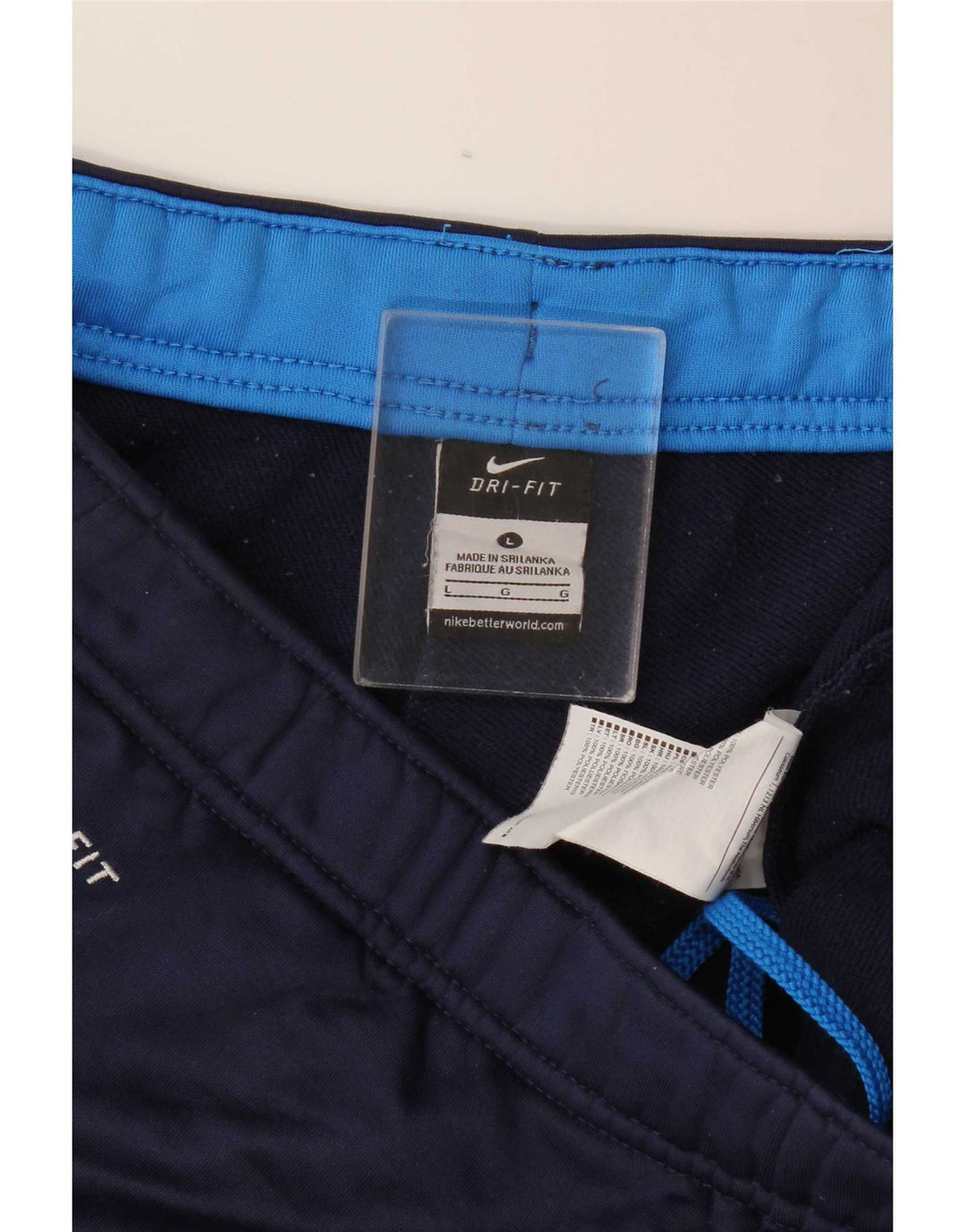 Pantalon de survêtement Nike Dri Fit pour hommes, grand, bleu marine, polyester