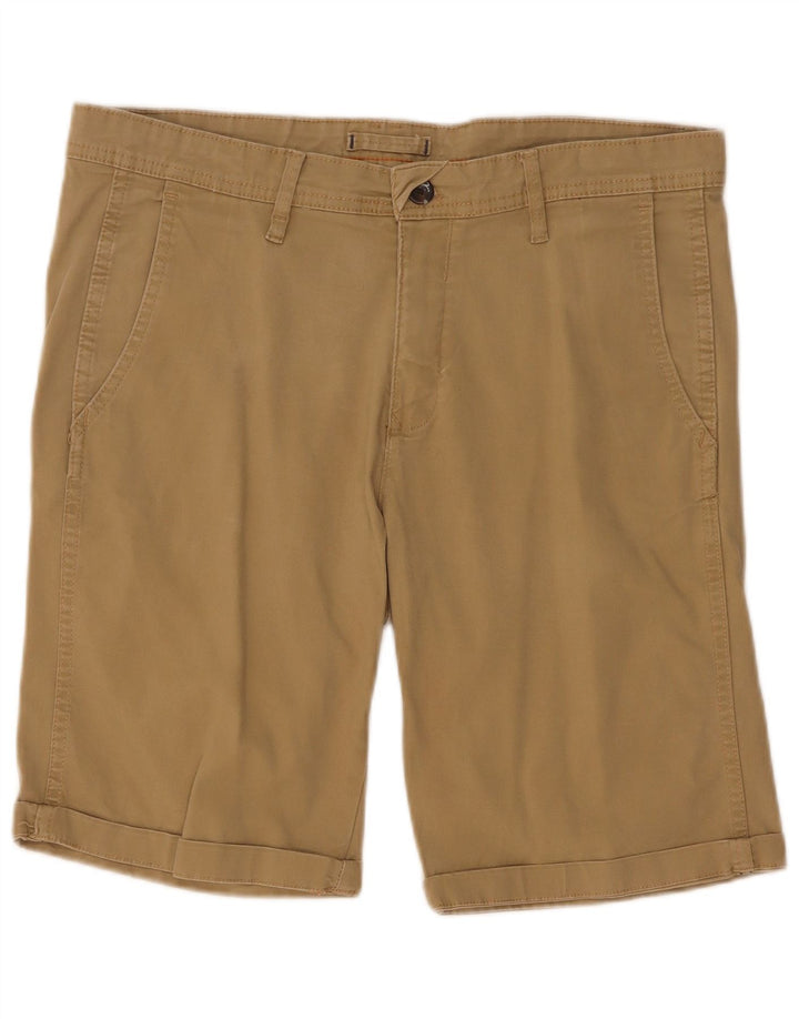 Zara Short Chino Homme EU 40 Moyen W31 Coton Beige