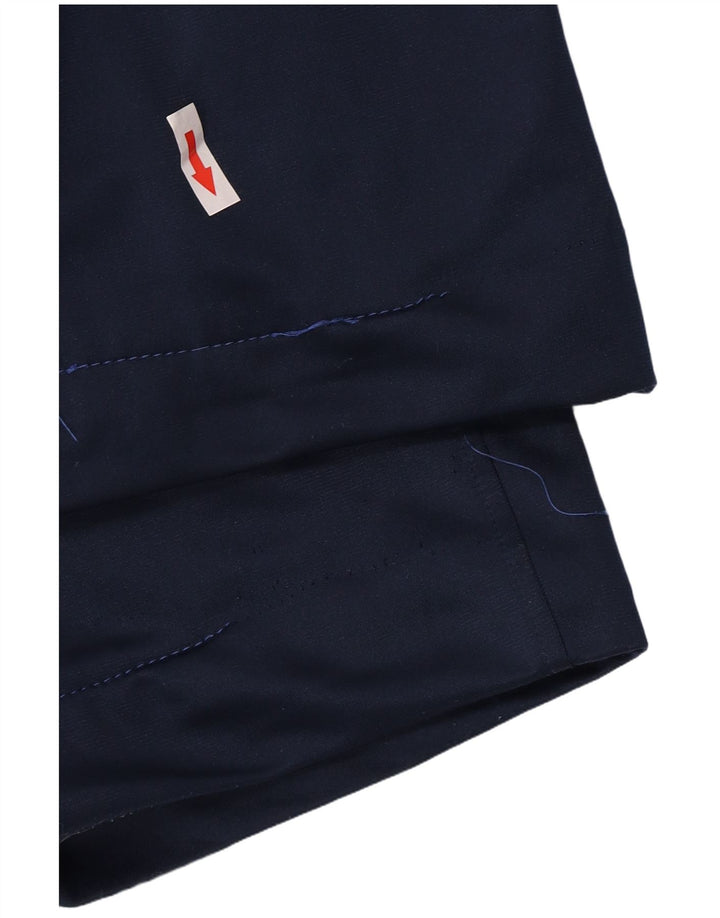 Asics Pantalon de Survêtement Garçon 13-14 ans Large Bleu Marine Polyester
