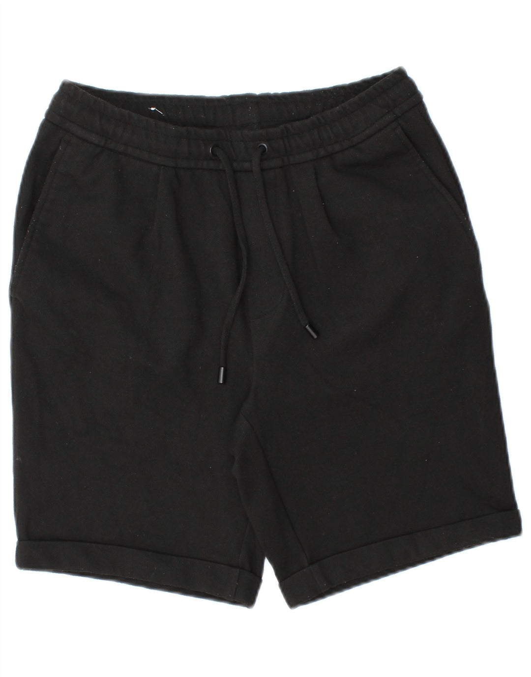 Zara Short de sport homme petit noir polyester
