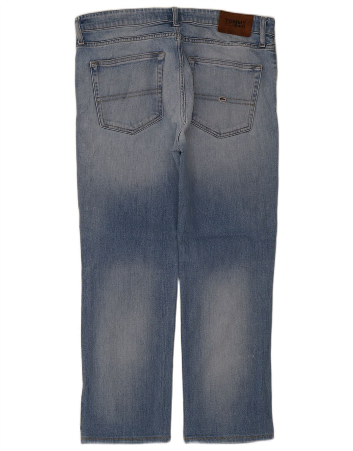 Tommy Hilfiger Jean droit régulier W34 L27 pour homme en coton bleu