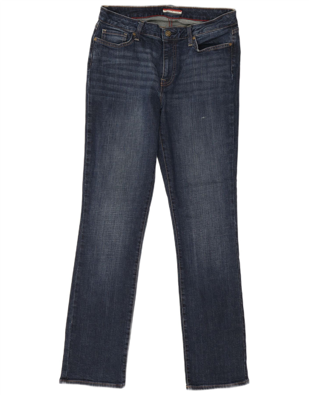 Tommy Hilfiger Jean droit Curve pour femme US 8 Medium W30 L33 Bleu