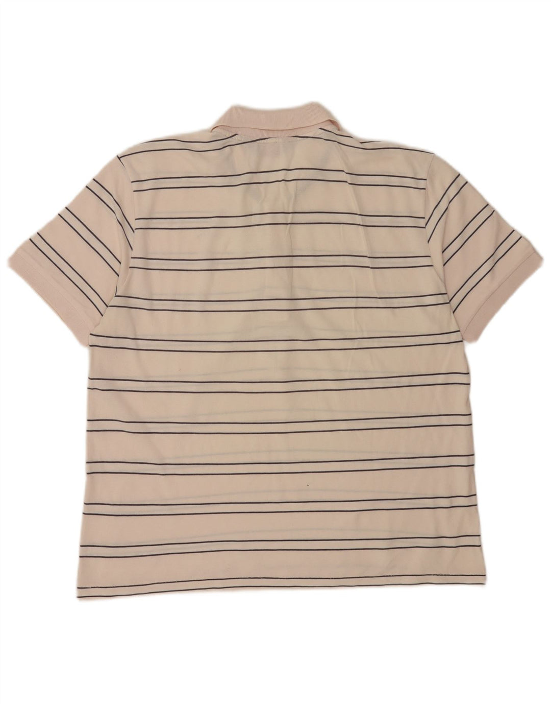 Kappa Polo Homme Large Rose Rayé