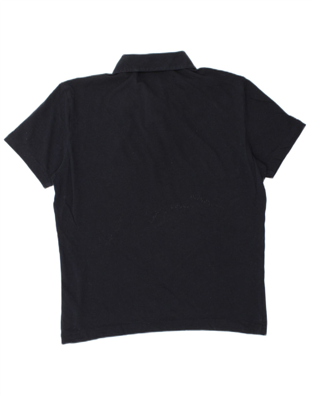 Massimo Dutti Polo Homme Bleu Marine Moyen Coton