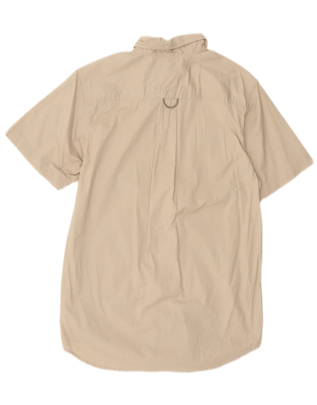 Columbia Chemise à Manches Courtes Homme Petit Coton Beige